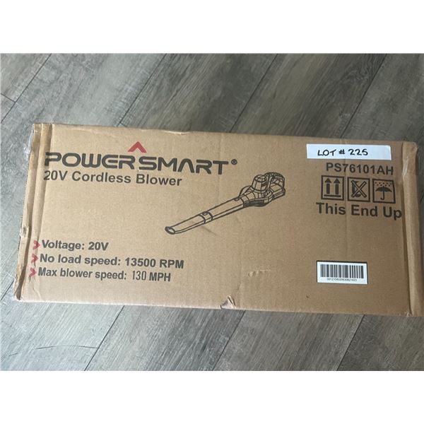 *NEW* Lot Of 1PowerSmart 20V Cordless Blower