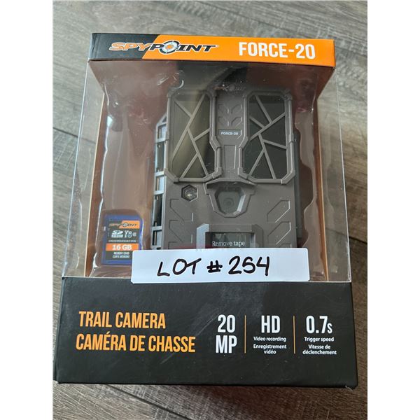 *NEW* Lot Of 1 SpyPoint Force-20 20MP Trail Camera - 16GBSD Included