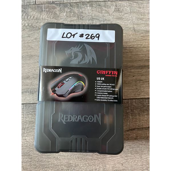 *NEW* Lot Of 1 Red Dragon Gaming Mouse