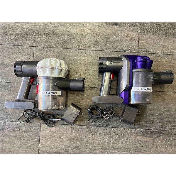 *USED* Lot of 2 Dyson Handheld Vacuums - AS IS, UNTESTED