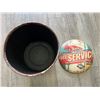Image 3 : *USED* Lot of 1 Vintage Looking Storage Box w/ Lid - As Is
