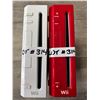 Image 1 : *USED* Lot of 2 Nintendo Wii Video Game Consoles - Untested. As Is