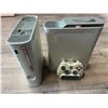 Image 1 : *USED* Lot of 2 Xbox 360 Consoles & 1 Controller - Untested. As Is