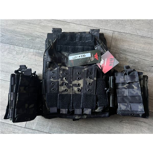 *NEW* Lot Of 1 Yakeda Tactical/Security Camo Vest