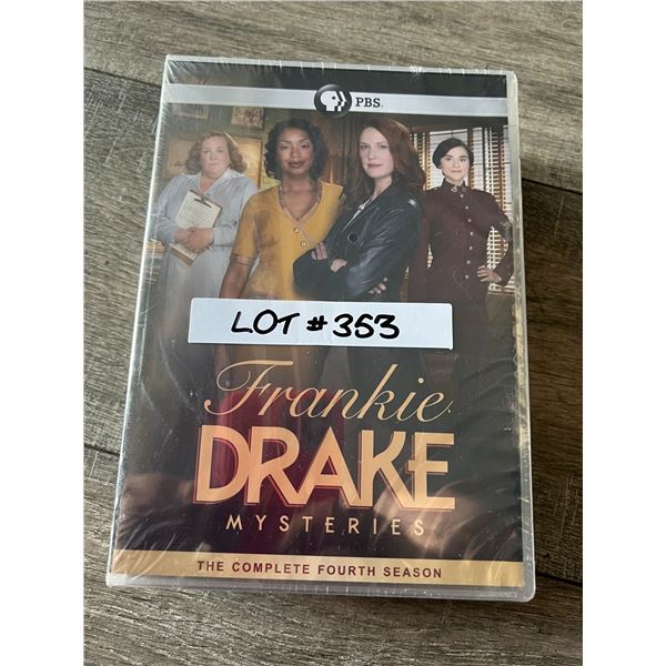 *NEW* Lot Of 1 DVD Collection/Series Frankie Drake Mysteries Complete Fourth Season