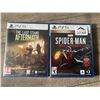 Image 1 : *NEW* Lot Of 2 PS5 Games Last Stand Aftermath & Spiderman Miles Morales