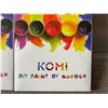 Image 2 : *NEW* Lot Of 12 KOMI DIY Paint By Numbers