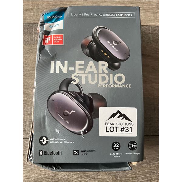 *NEW* Lot Of 1 Liberty Pro Wireless Studio Earbuds - Amazing Quality