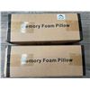 Image 1 : *NEW* Lot Of 2 Memory Foam Contour Pillows