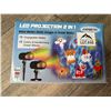 Image 1 : *NEW* Lot Of 1 Holiday Projection Lamp