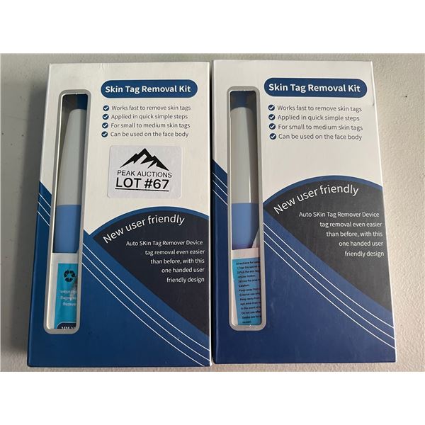 *NEW* Lot Of 2 Skin Tag Remover Sets