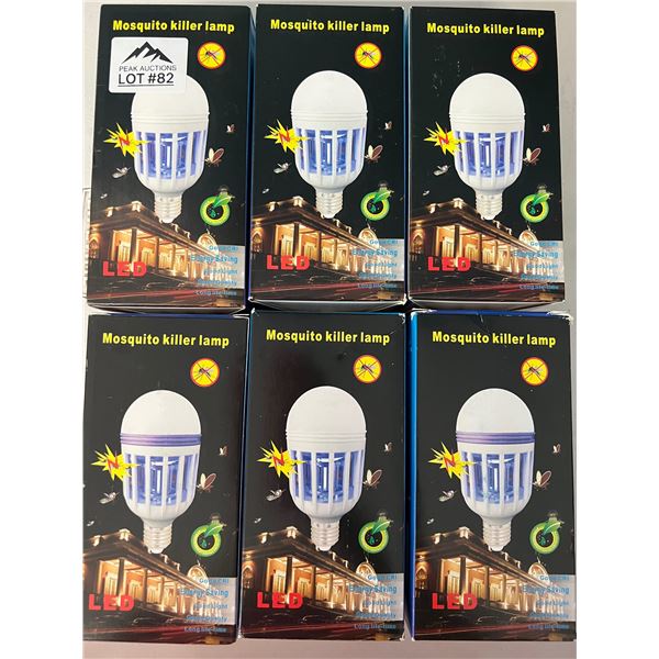 *NEW* Lot Of 6 Mosquito/Bug Zapper Bulbs