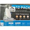 Image 2 : *NEW* Lot Of 1 Box Of 12 Ultra thin recessed 4" LED Light