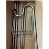 Image 2 : *NEW* Lot of 6 Shepherds Hooks for Outdoors/Flower Hanging Hooks w/ Base