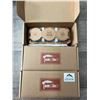 Image 1 : *NEW* Lot of 3 Boxes of Tommino Candles w/ Rattan Basket Holder