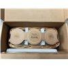 Image 2 : *NEW* Lot of 3 Boxes of Tommino Candles w/ Rattan Basket Holder
