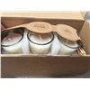 Image 3 : *NEW* Lot of 3 Boxes of Tommino Candles w/ Rattan Basket Holder