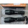 Image 2 : *NEW* Lot of 1 box of Semlos Tactical Flashlights (2pcs in box)