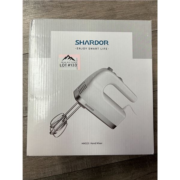 *NEW* Lot of 1 Shardor Electric Kitchen Hand Mixer