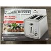 Image 1 : *NEW* Lot of 1 Black and Decker 2-Slice Toaster