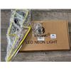 Image 2 : *NEW* Lot Of 1 LED Neon Thunderbolt Sign