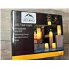 Image 1 : *NEW* Lot Of 1 Box Of 6 Rechargeable LED Tea Light Candles