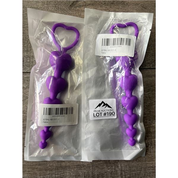 *NEW* Lot of 2 Silicone Adult Toys