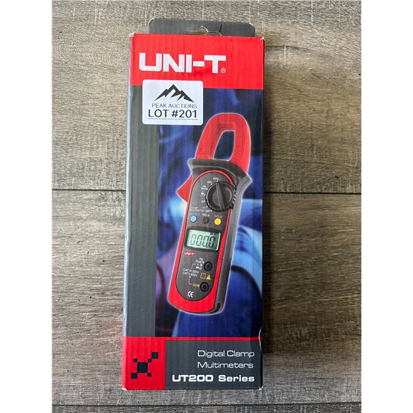 *NEW* Lot of 1 UNI-T Digital Clamp Multimeter (UT200 Series)