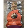 Image 1 : *NEW* Lot of 4 Packs of Silicone Baby Bibs w/ Food Catcher (2pcs per pack)