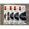 Image 1 : *NEW* Lot of 4 Packs of Tesla Model 3 Logo Decals by Spigen