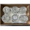 Image 2 : *NEW* Lot of 6 Glass Storage Cannister Jars w/ Airtight Lids
