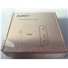 Image 2 : *NEW* Lot of 5 Aukey 65W PD Dual-Port Wall Chargers w/fast charge USB-C & Standard USB plug