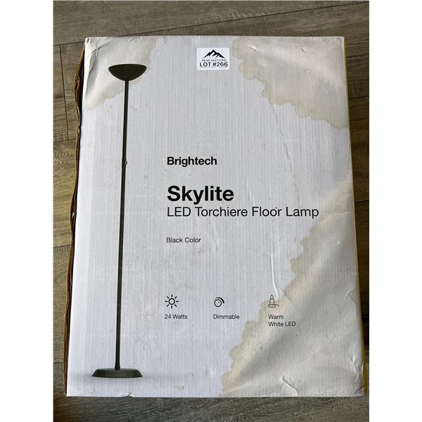 *NEW* Lot of 1 Brightech Skylite LED Torchiere Floor Lamp