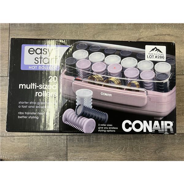 *NEW* Lot of 1 Conair Easy Start Hot Rollers for Hair