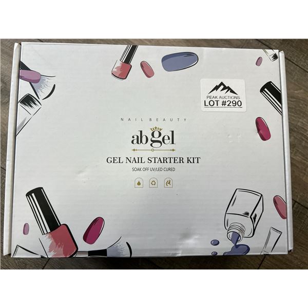 *NEW* Lot of 1 Gel Nail Starter Kit