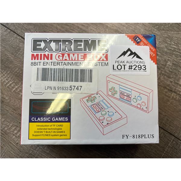 *NEW* Lot of 1 Extreme Mini Game Box (818 built-in classic games)