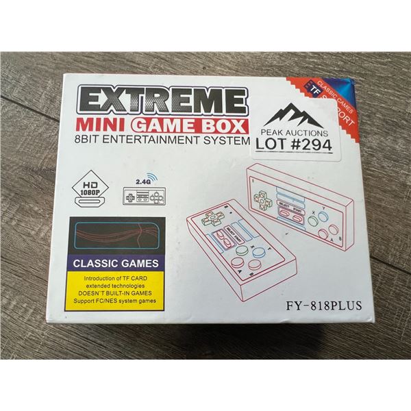 *NEW* Lot of 1 Extreme Mini Game Box (818 built-in classic games)