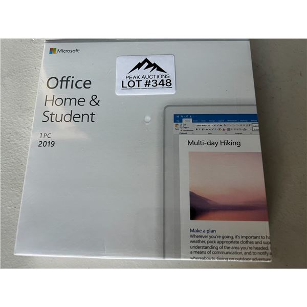 *NEW* Lot of 1 Microsoft Office Home & Student 2019 Install Disc for PC