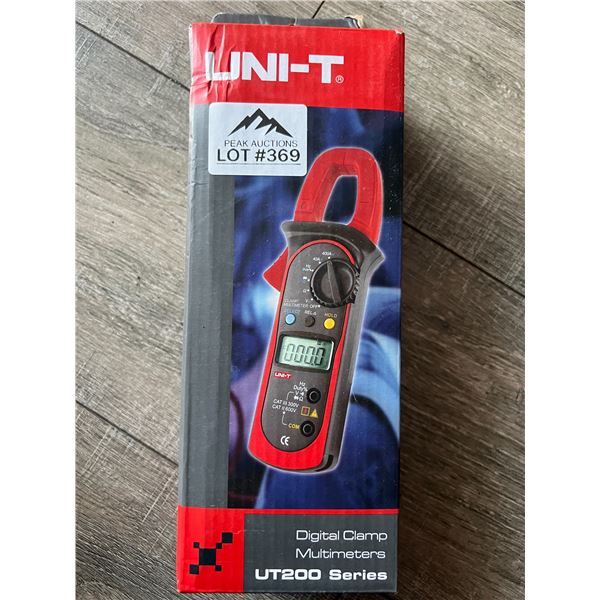 *NEW* Lot of 1 UNI-T Digital Clamp Multimeter (UT200 Series)
