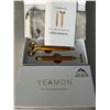 Image 1 : *NEW* Lot of 2 Yeamon 2-in1 Gold Face Massager Rollers