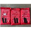 Image 1 : *NEW* Lot of 3 Fire Blankets