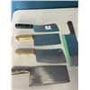 Image 2 : *USED* Lot of 5 Assorted Cleavers