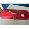 Image 2 : *USED* Lot of 1 Homak Tool Box, Red, 16 inches