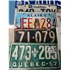Image 2 : *USED* Lot of 7 Assorted License Plates