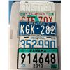 Image 1 : *USED* Lot of 5 Assorted License Plates