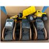 Image 1 : *USED* Lot of 5 Toy Cars - Tonka and Skid Steers