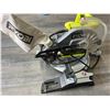 Image 2 : *USED* Lot of 1 Ryobi Compound/Mitre Saw