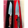 Image 2 : *USED* Lot of 2 Damascus Knives