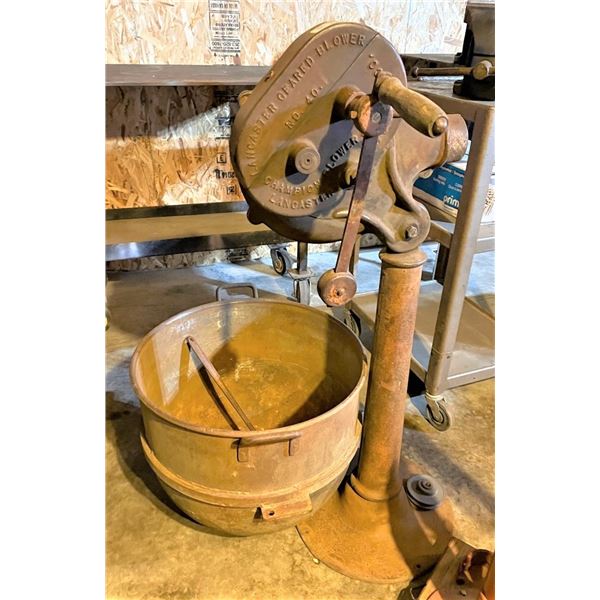 Lancaster Geared Blower Forge