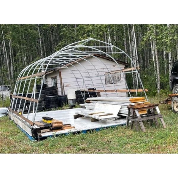 Shelter - Car Park or Greenhouse Frame